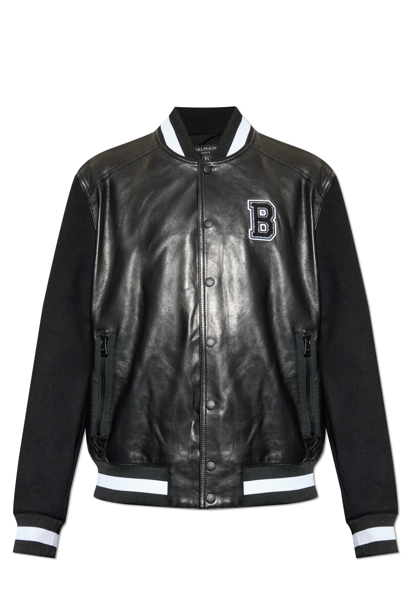 1*4様 90s vintage BALMAIN leather bomber VINTAGE 90s PIERRE BALMAIN OLIVE LEATHER BIKER BOMBER JACKET